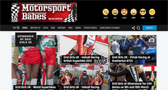Desktop Screenshot of motorsportbabes.co.uk